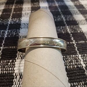 AVON Vintage Zodiac Star Sign Sagittarius Gold-tone Cuff Bracelet